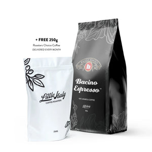 
            
                Load image into Gallery viewer, 12 Months of Prepaid Bacino Coffee Blend
            
        